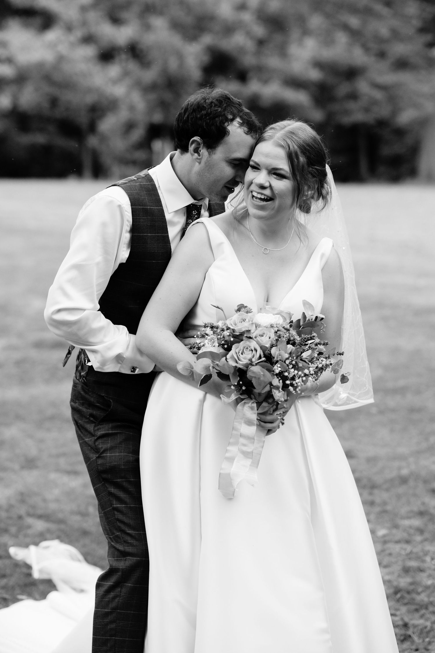 Wedding portrait by Norfolk wedding photographer covering Norfolk, Norwich, Suffolk, Cambridgeshire and throughout the UK.