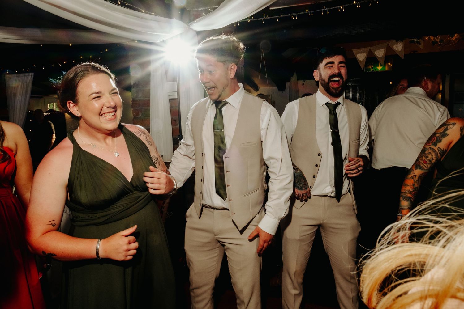 A beautiful sunset wedding by Norfolk and Norwich wedding photographer. Top 100 wedding photographer covering Norfolk, Suffolk, Cambridge.