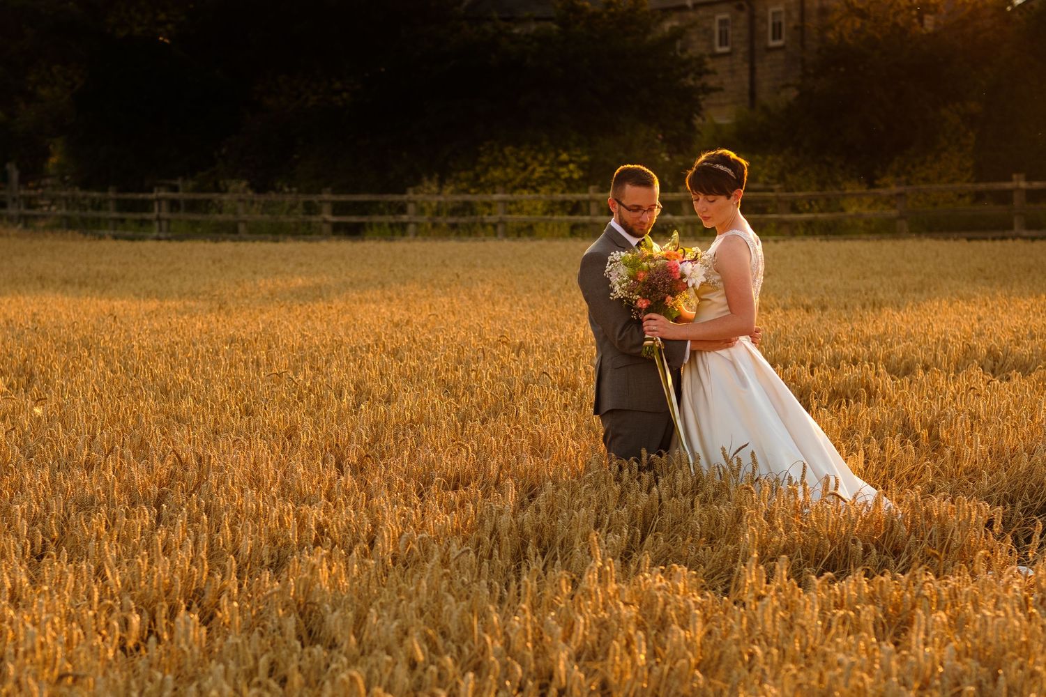Wedding portrait by Norfolk wedding photographer covering Norfolk, Norwich, Suffolk, Cambridgeshire and throughout the UK.