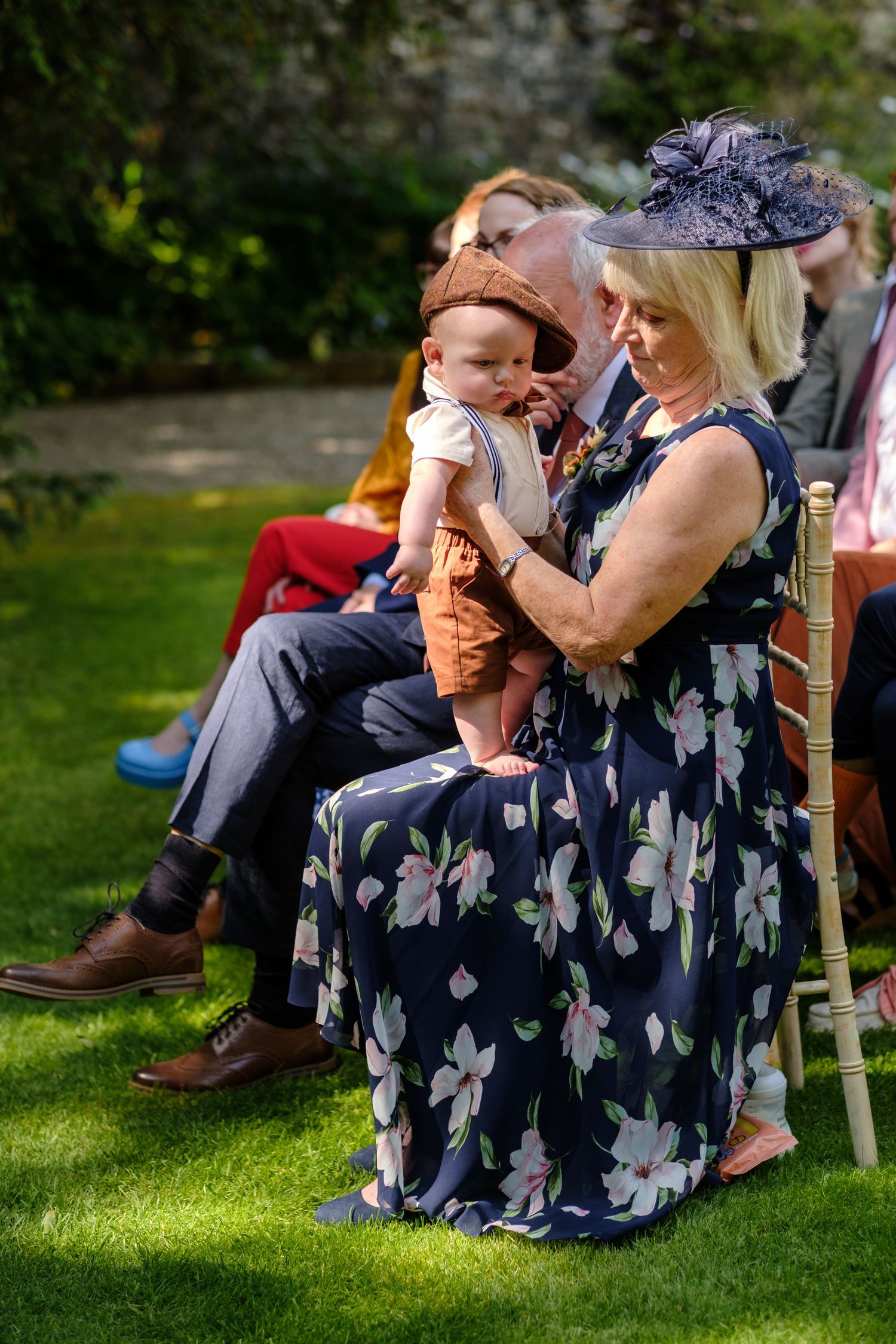 Outdoor wedding ceremony by Norfolk and Norwich wedding photographer covering Norfolk, Suffolk, Cambridgeshire, and throughout the UK.