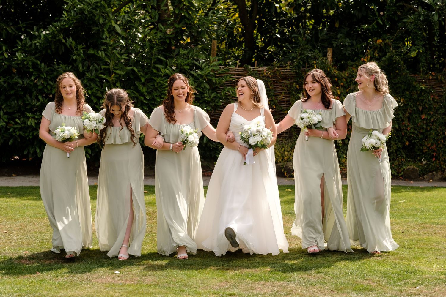 Norfolk Wedding Photographer at The Maynard Arms. Bridesmaids.