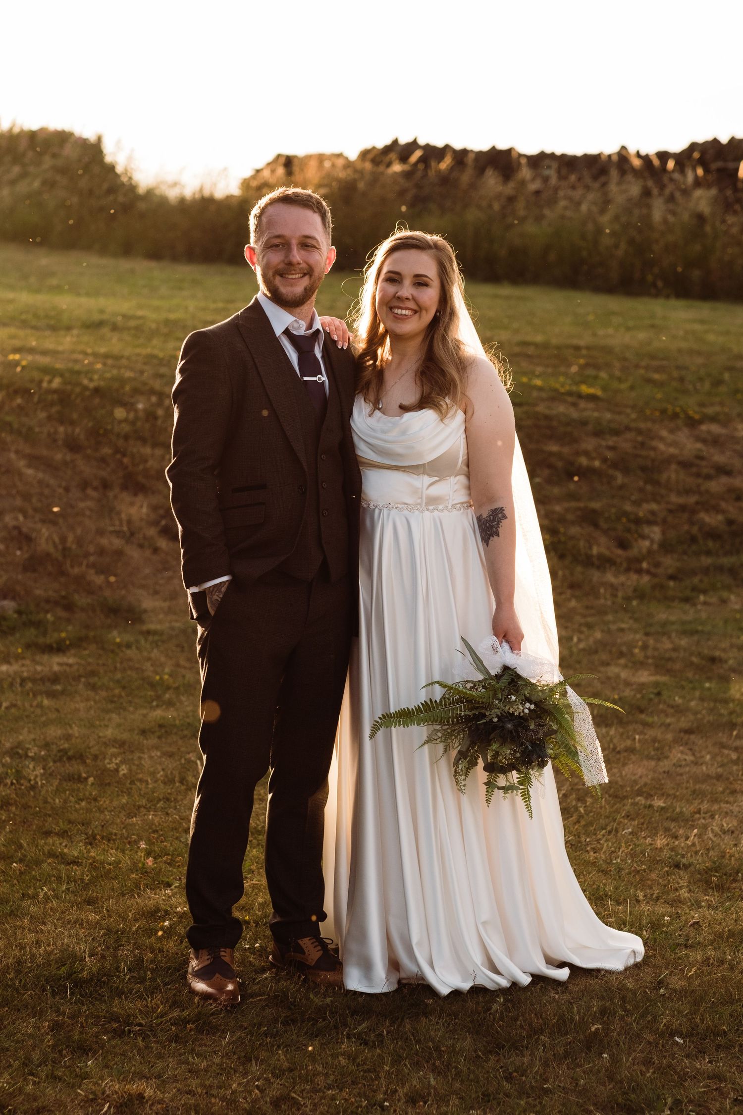 A beautiful sunset wedding by Norfolk and Norwich wedding photographer. Top 100 wedding photographer covering Norfolk, Suffolk, Cambridge.