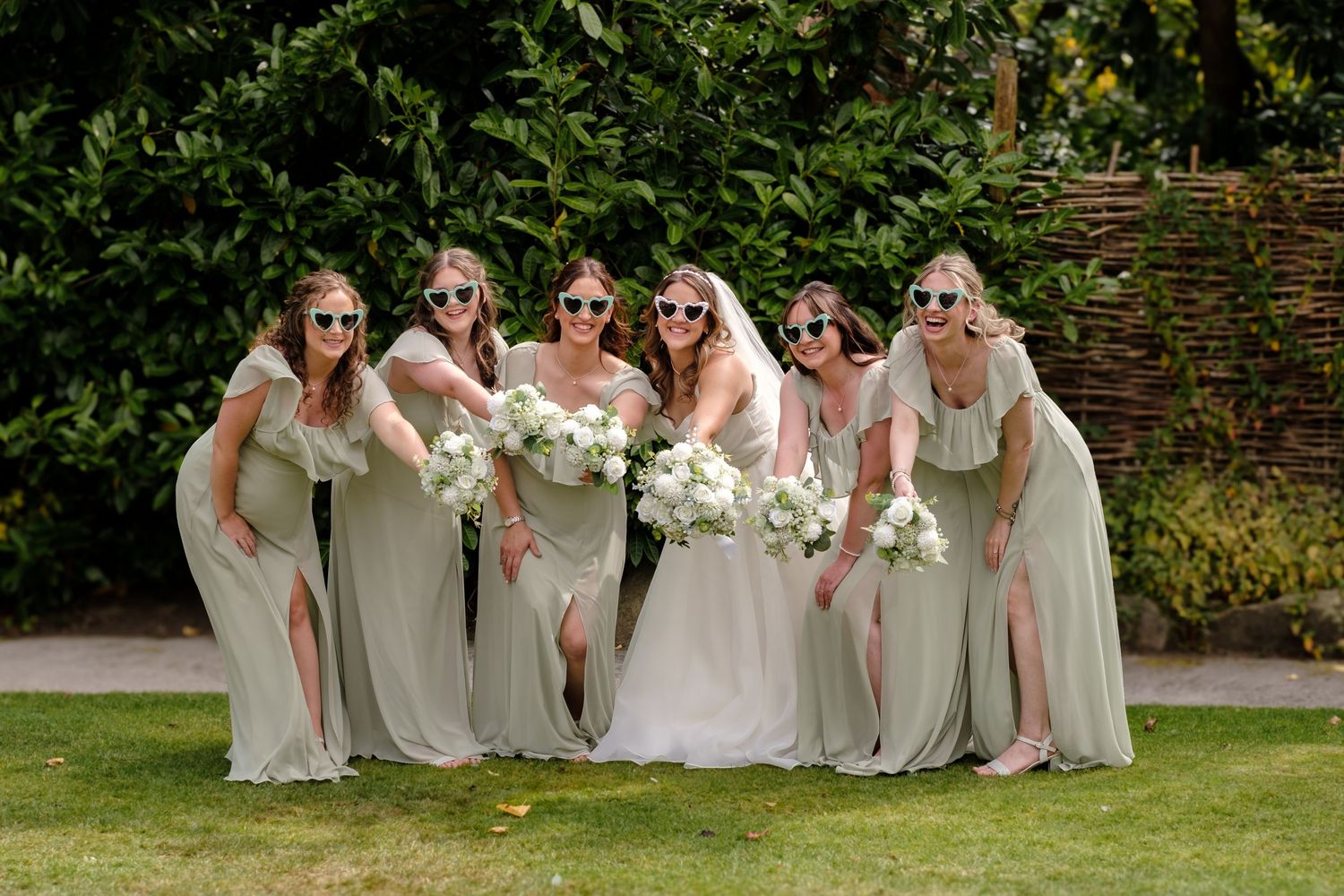 Norfolk Wedding Photographer at The Maynard Arms. Bridesmaids.