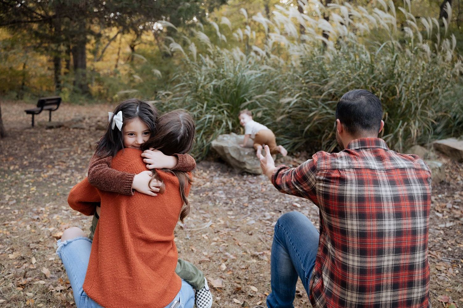 sweet family session in tulsa ok park