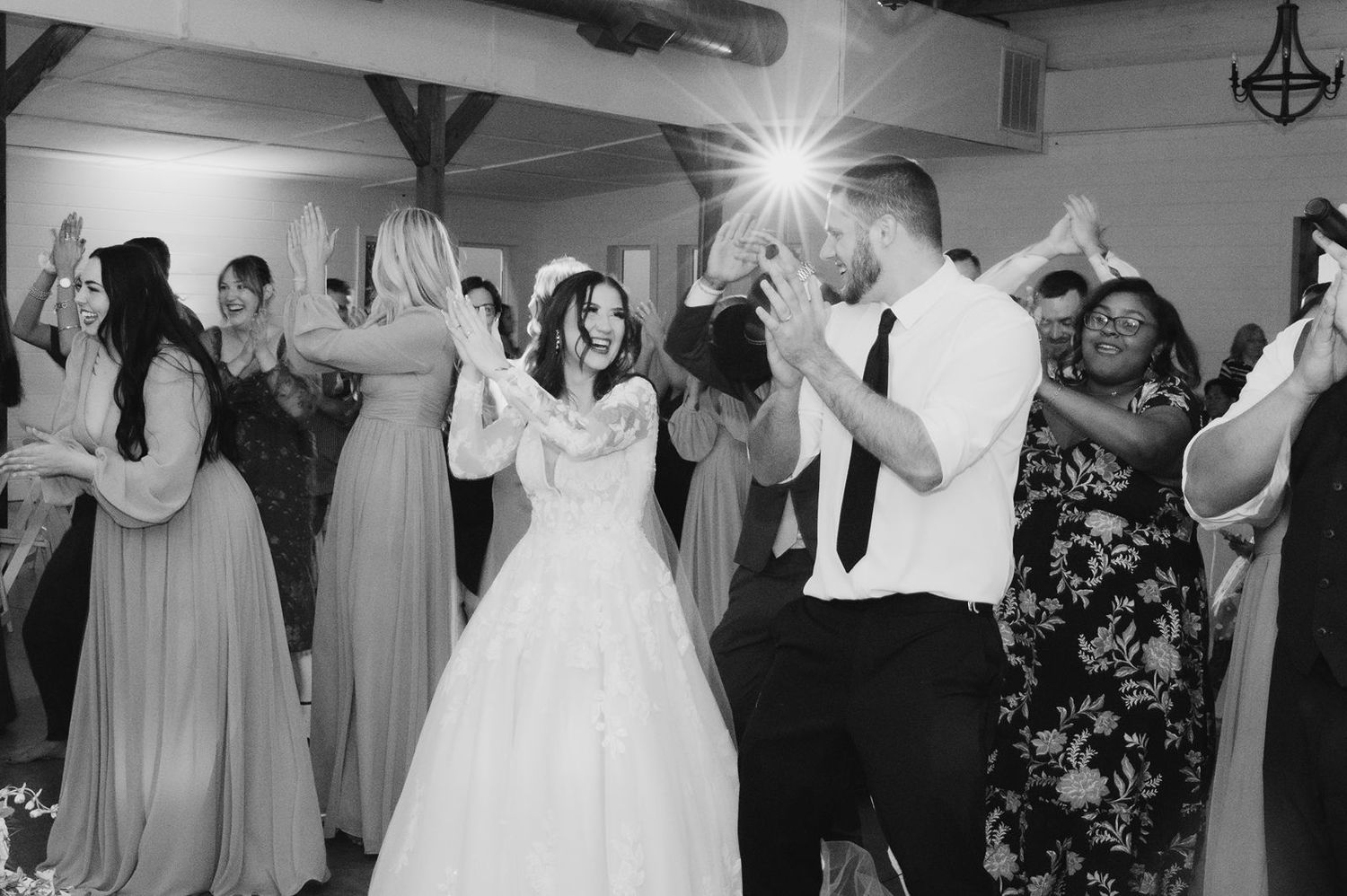 Wedding reception party