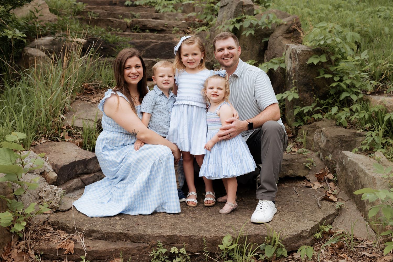 Family Session at Woodward Park- Tulsa Photographer Capturing Candid Photography