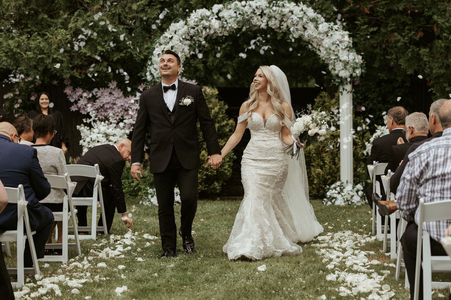 Wedding, Kings Brae Garden, Saint Andrews, New Brunswick