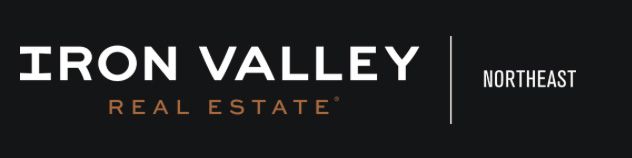 Iron Valley Real Estate - Northeast Logo. The Confident Lens has worked with and is trusted by agents at Iron Valley Real Estate Northeast
