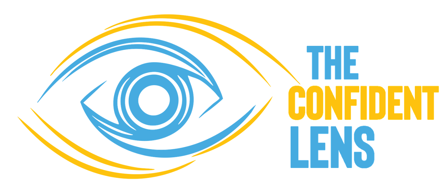 The Confident Lens Logo. Professional Headshot Photographer in Lehigh Valley - serving Allentown, Easton, Bethlehem and the surrounding area