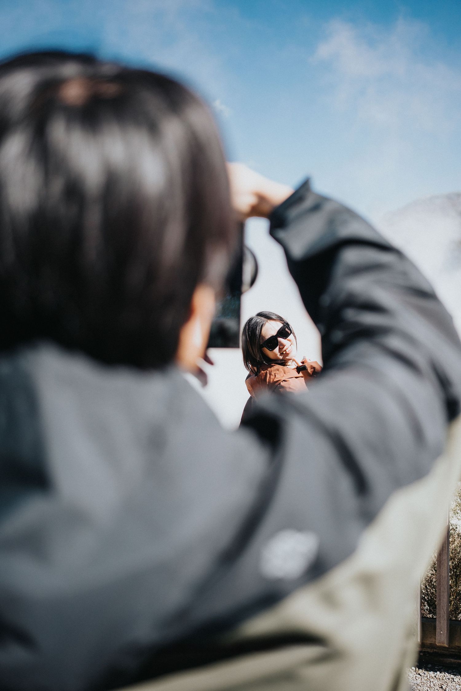 Romantic wedding photoshoot in Auckland with natural and cinematic style by Wesley Yan