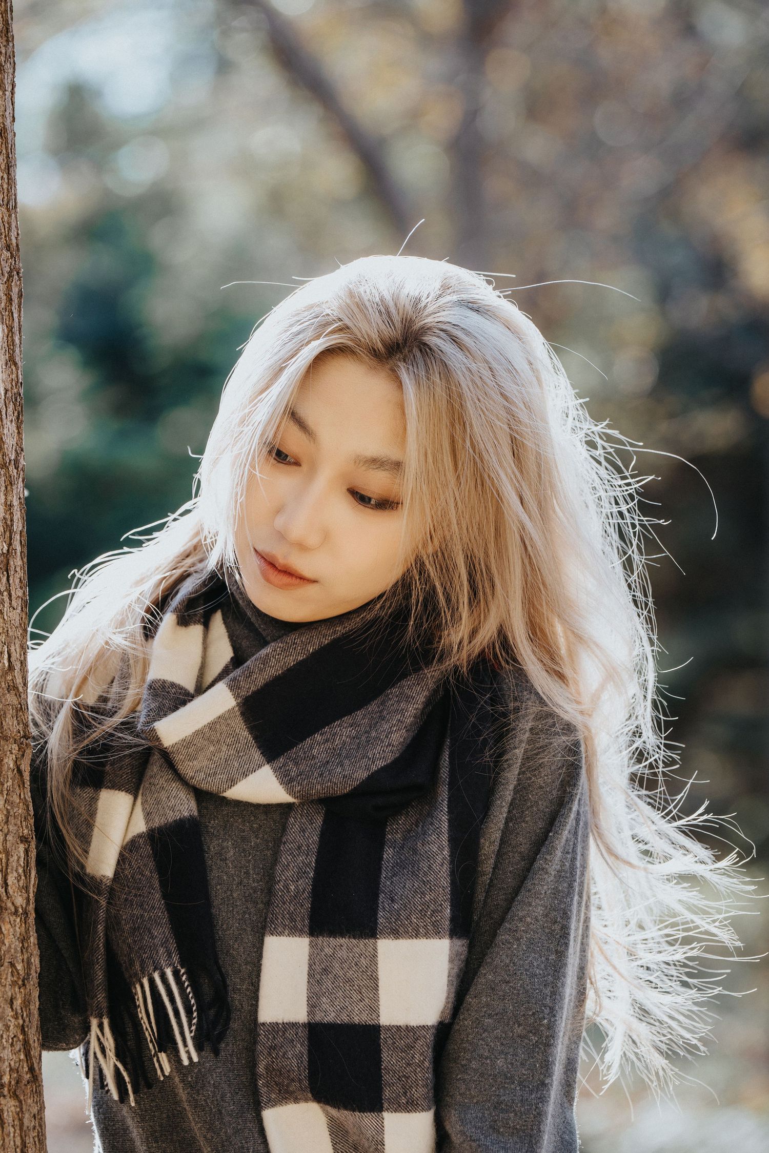 Creative portrait photography using natural light and emotion by Wesley Yan