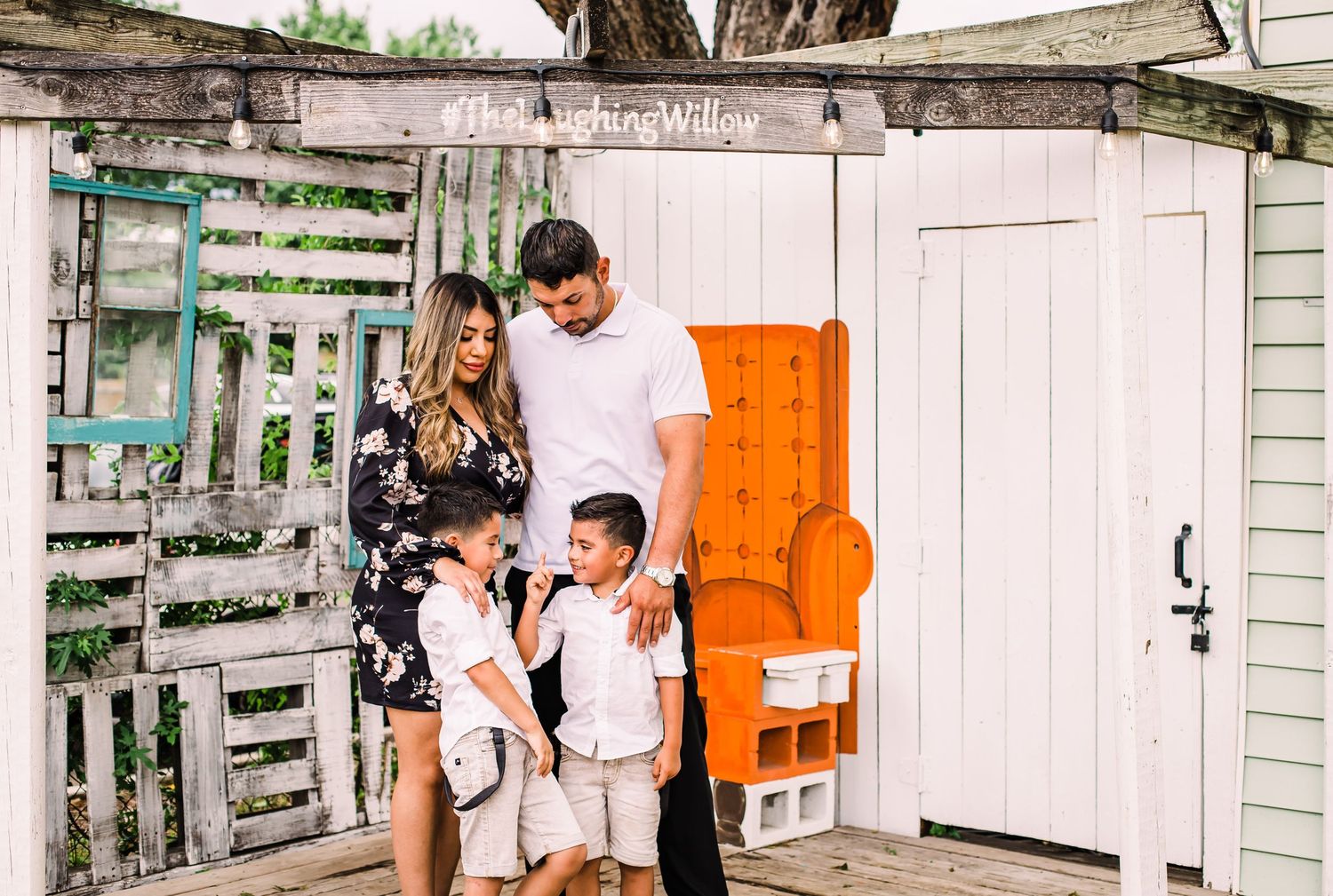 fun urban family photos in dallas fort worth bishop arts district