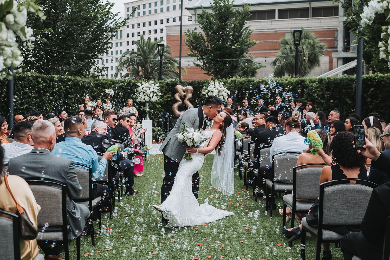 Creative, modern, and romantic New Orleans wedding couple portraits with candid, timeless photography capturing love and real moments