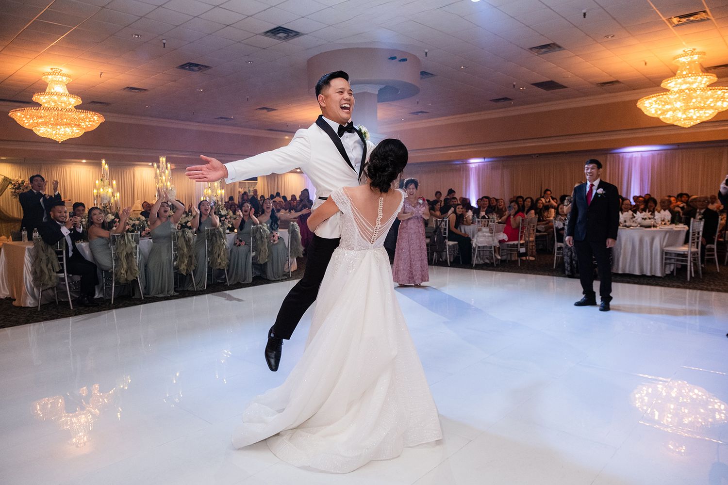 Creative, modern, and romantic New Orleans wedding couple portraits with candid, timeless photography capturing love and real moments