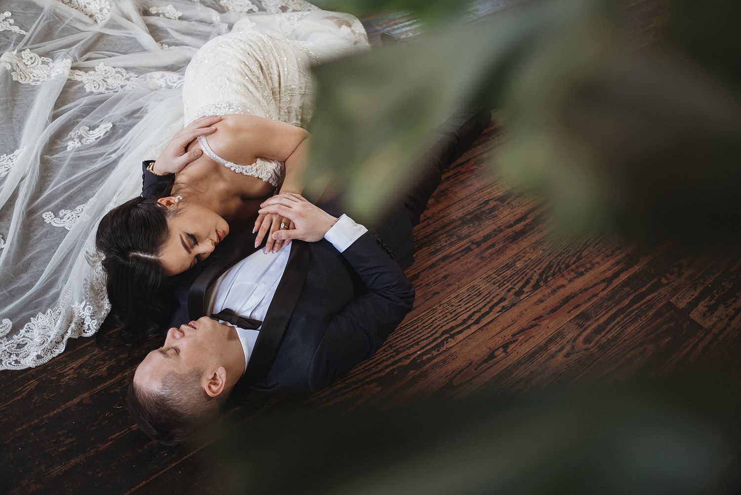 Creative, modern, and romantic New Orleans wedding couple portraits with candid, timeless photography capturing love and real moments