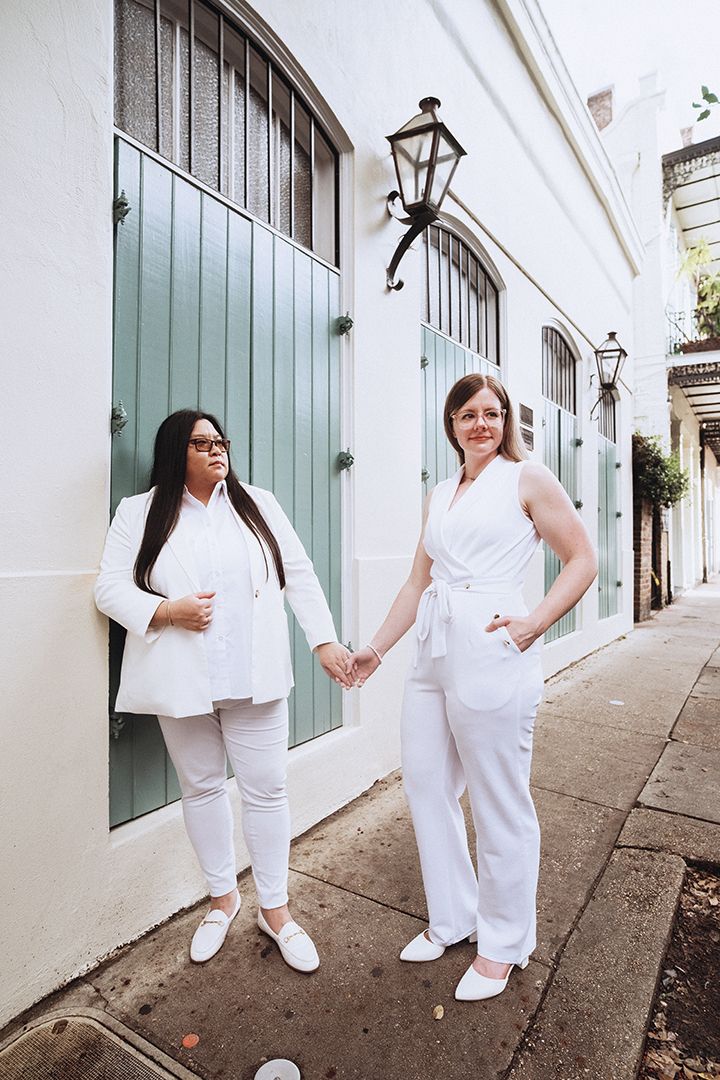 Creative, modern, and romantic New Orleans wedding couple portraits with candid, timeless photography capturing love and real moments
