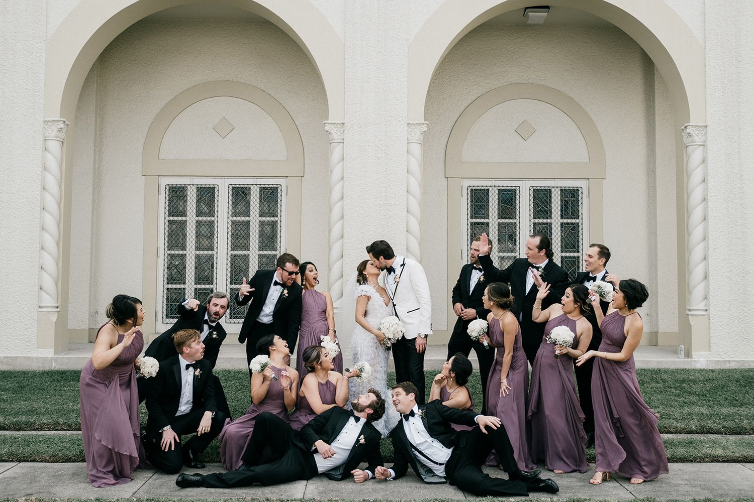 New Orleans wedding party photos bridal party photos