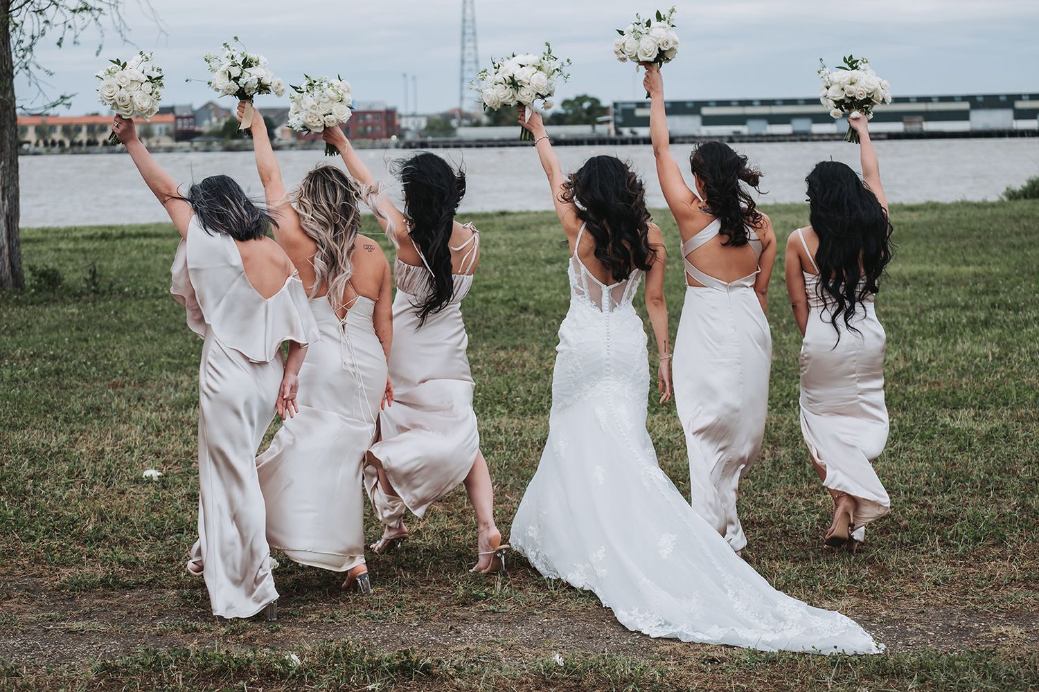 New Orleans wedding party photos bridal party photos