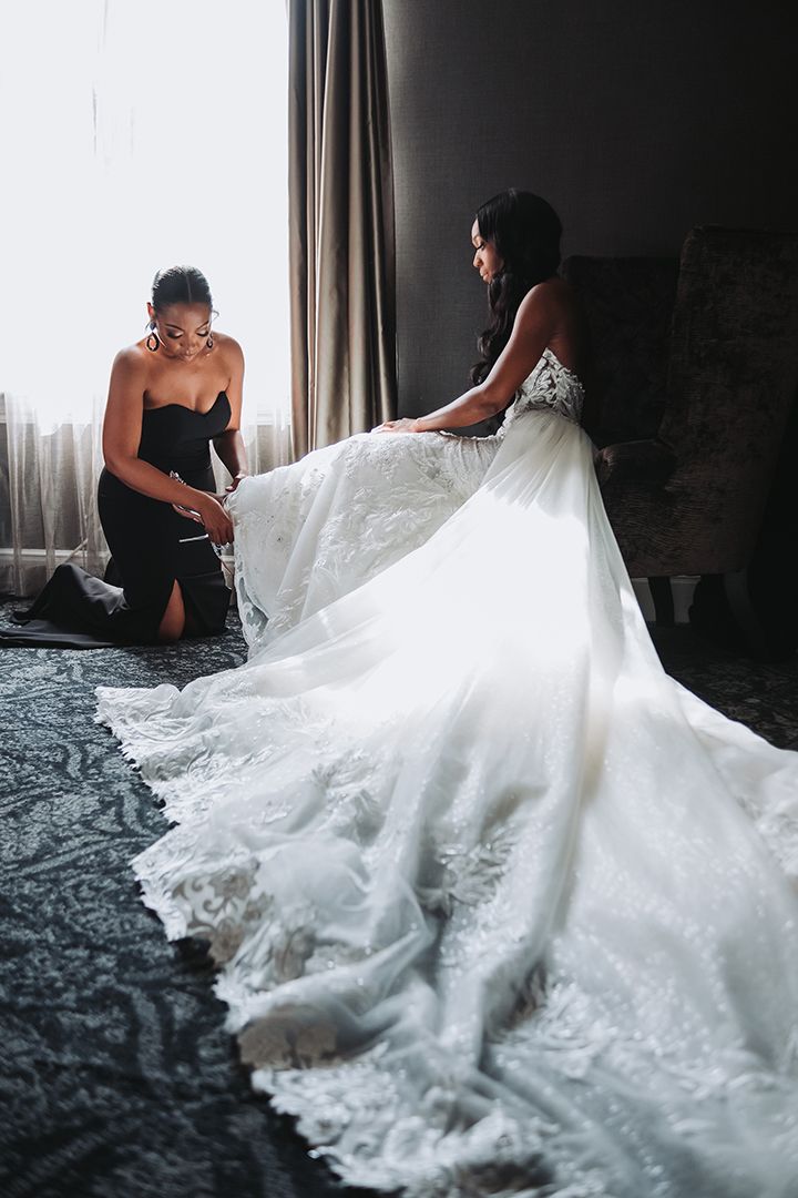 Creative, modern, and romantic New Orleans wedding couple portraits with candid, timeless photography capturing love and real moments