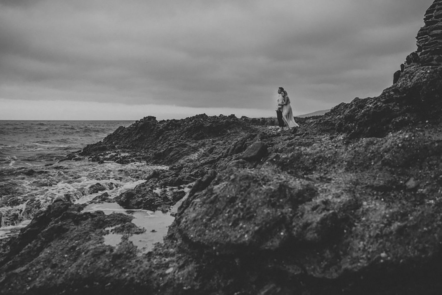 Creative, modern, and romantic New Orleans wedding couple portraits with candid, timeless photography capturing love and real moments
