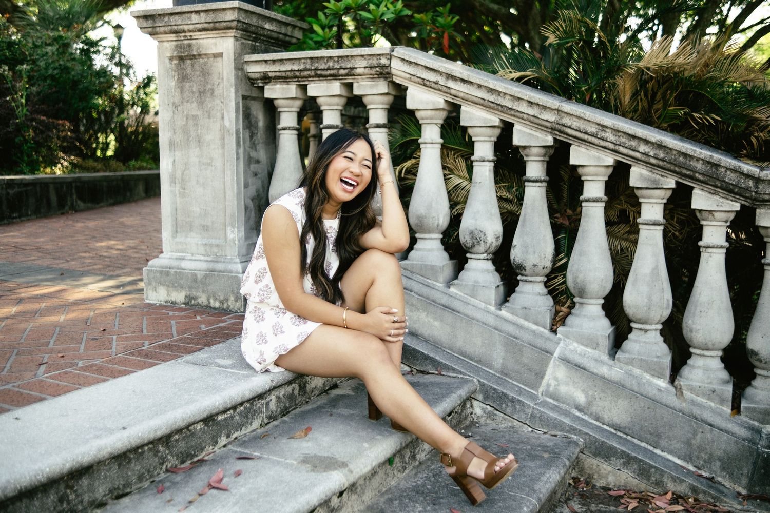 Modern New Orleans senior photoshoot with creative, aesthetic grad pics capturing authentic vibes, personal style, and iconic portraits.