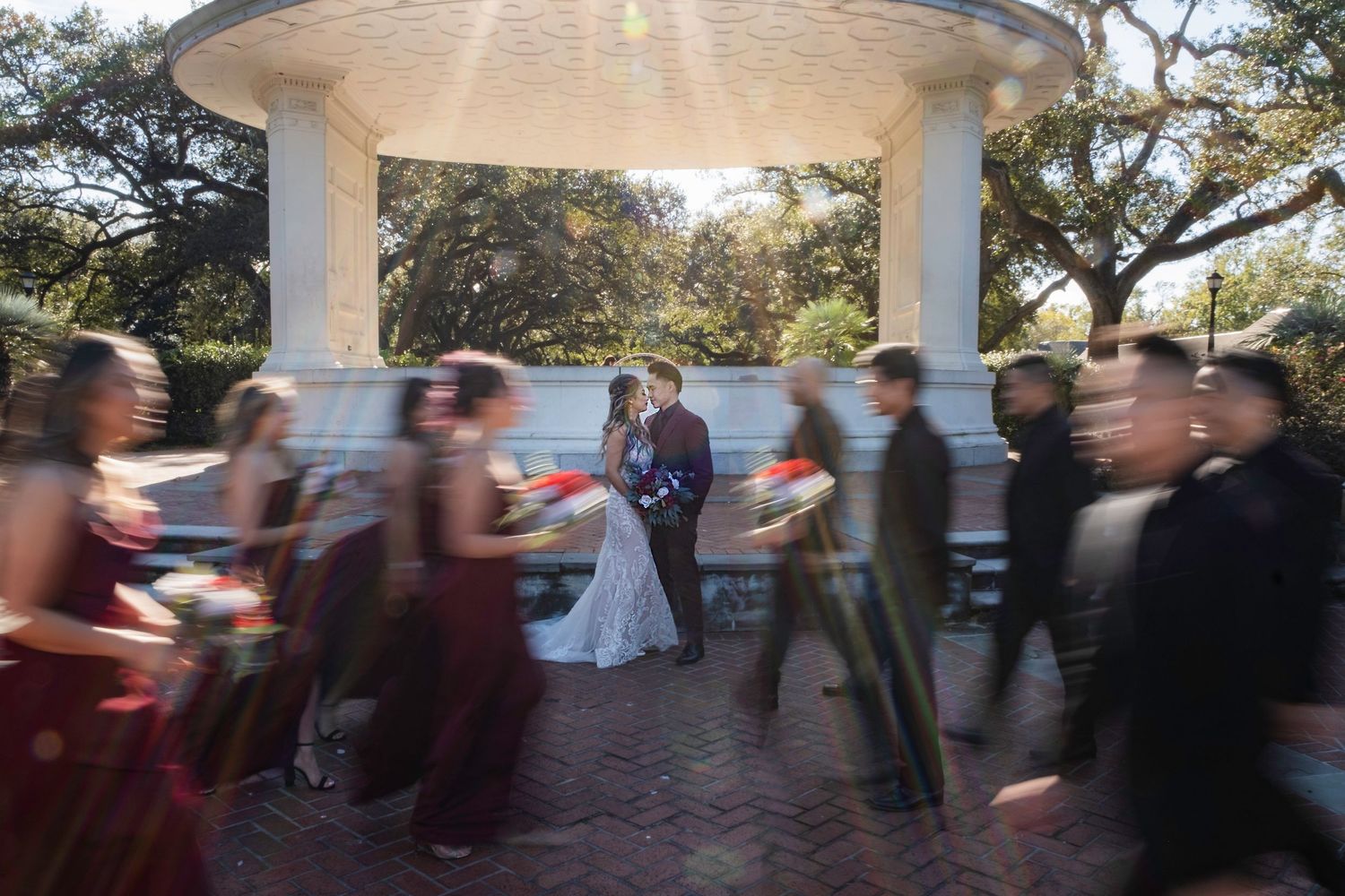 Creative, modern, and romantic New Orleans wedding couple portraits with candid, timeless photography capturing love and real moments.