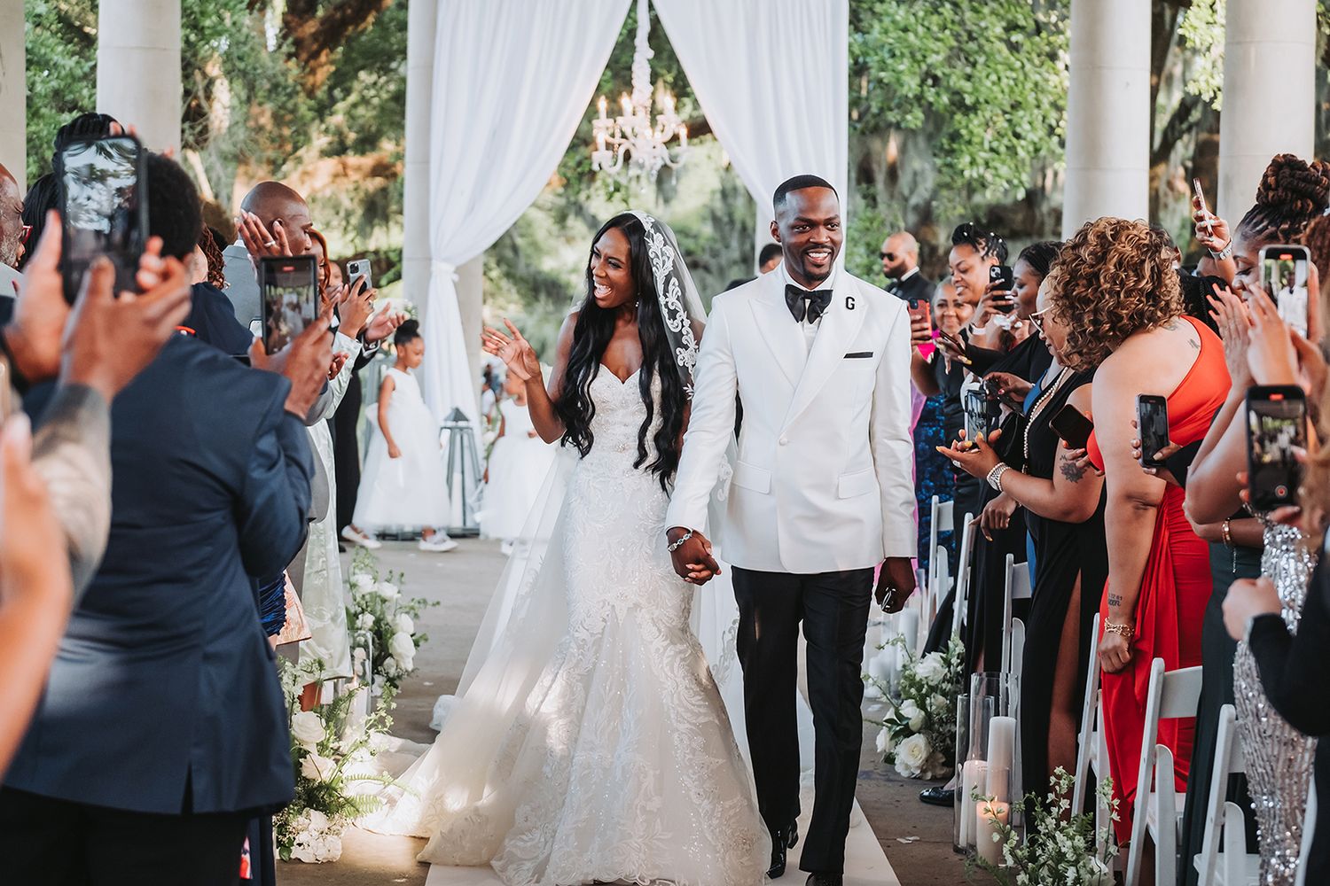 Creative, modern, and romantic New Orleans wedding black couple portraits with candid, timeless photography capturing love and real moments