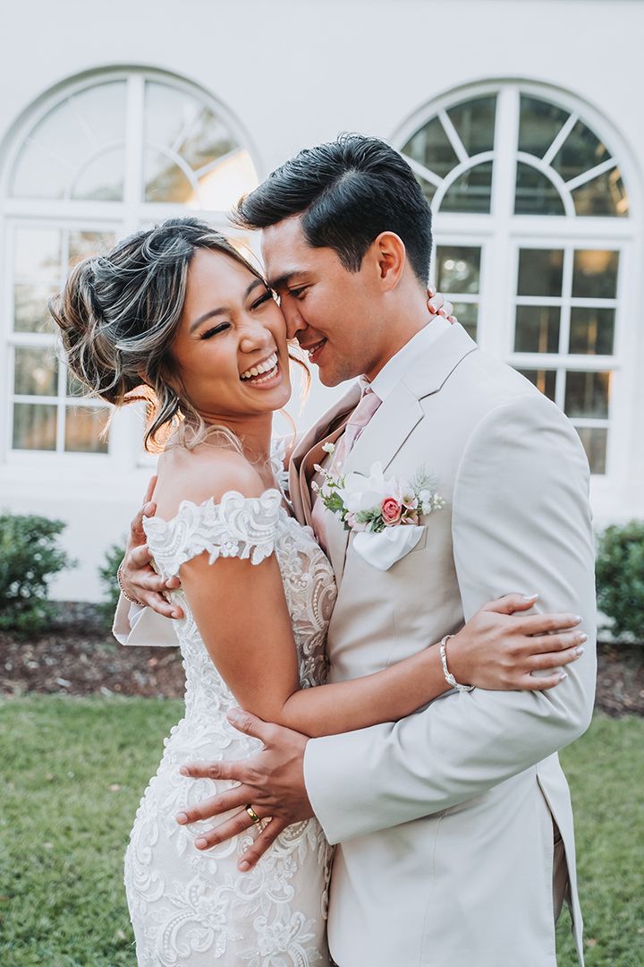 Creative, modern, and romantic New Orleans wedding couple portraits with candid, timeless photography capturing love and real moments