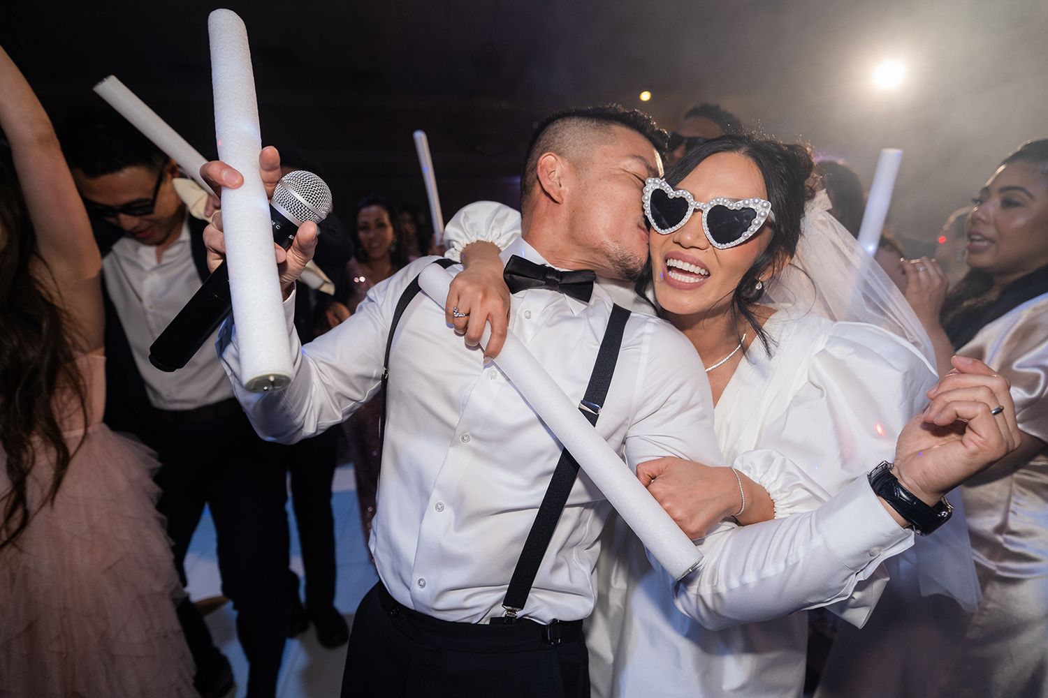 Creative, modern, and romantic New Orleans wedding couple portraits with candid, timeless photography capturing love and real moments