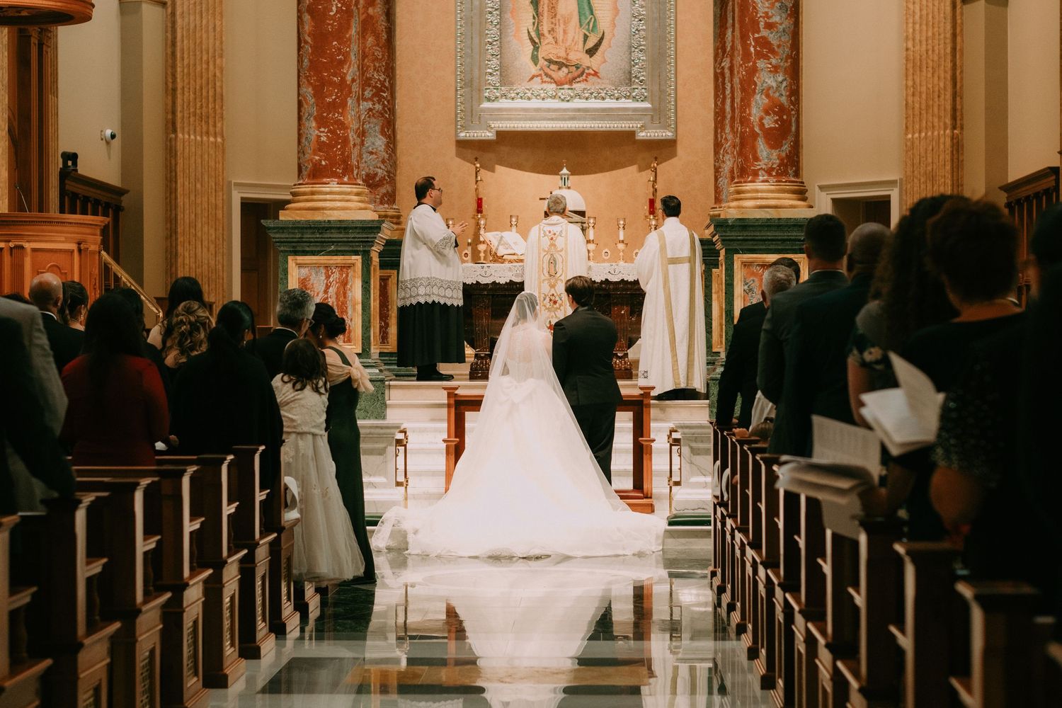 Wausau, Eau Claire, Green Bay, Wisconsin Wedding | Family | Newborn Photography. Featuring Catholic Wedding in Wisconsin Catholic Church
