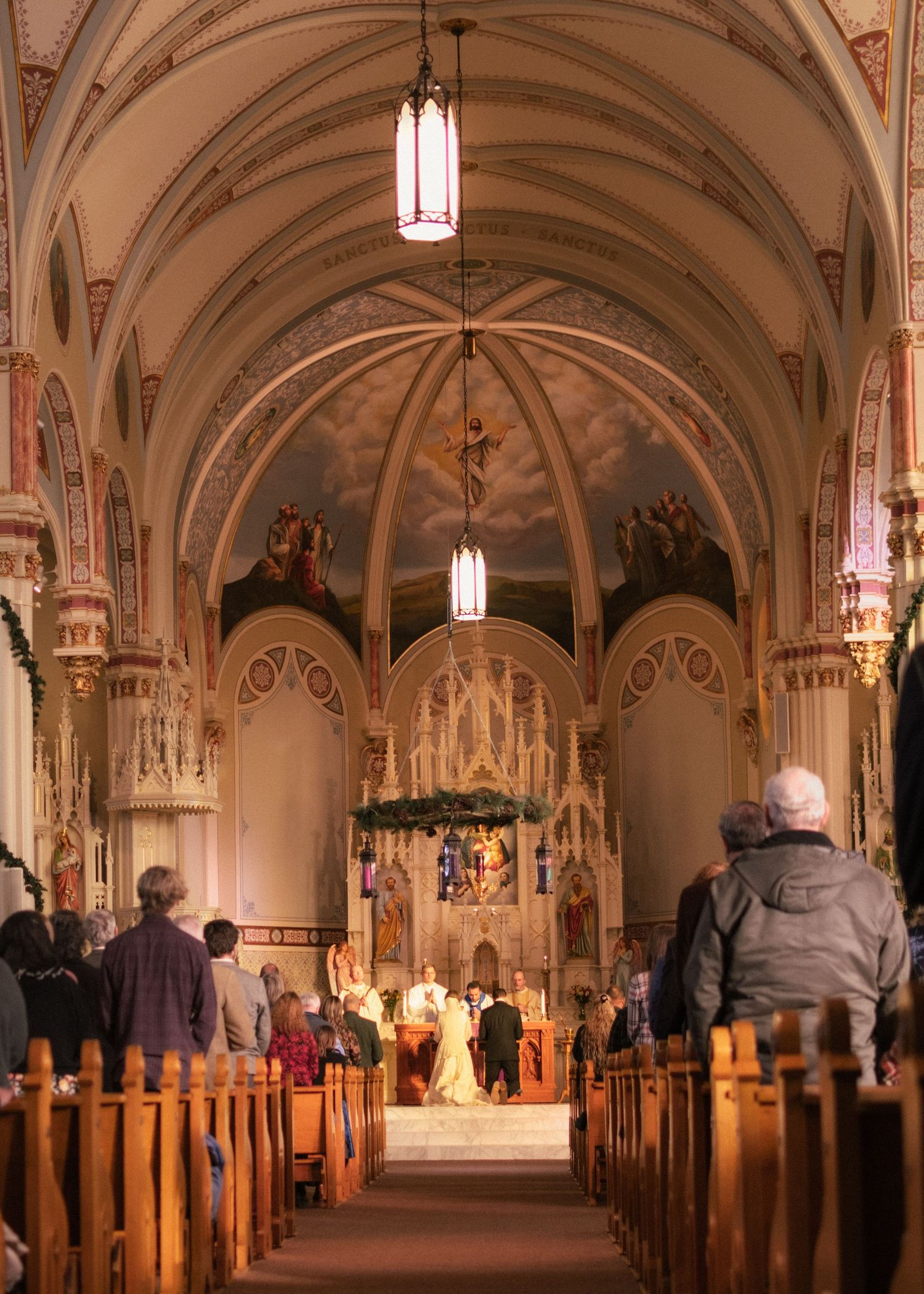 Wausau, Eau Claire, Green Bay, Wisconsin Wedding | Family | Newborn Photography. Featuring Catholic Wedding in Wisconsin Catholic Church