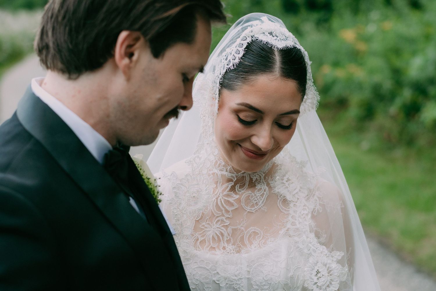 Wausau, Eau Claire, Green Bay, Wisconsin Wedding | Family Photography. Catholic Bride and Groom in documentary lifestyle photo.