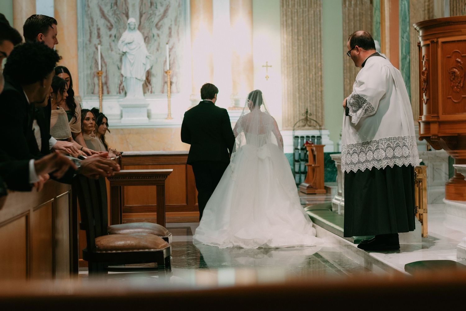 Wausau, Eau Claire, Green Bay, Wisconsin Wedding | Family | Newborn Photography. Featuring Catholic Wedding in Wisconsin Catholic Church