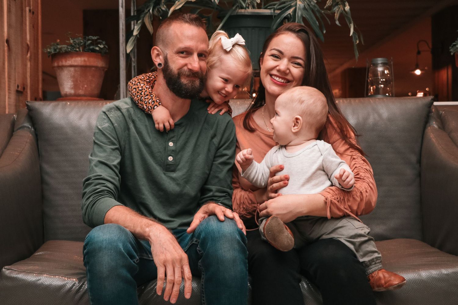 Family photoshoot at Trademark