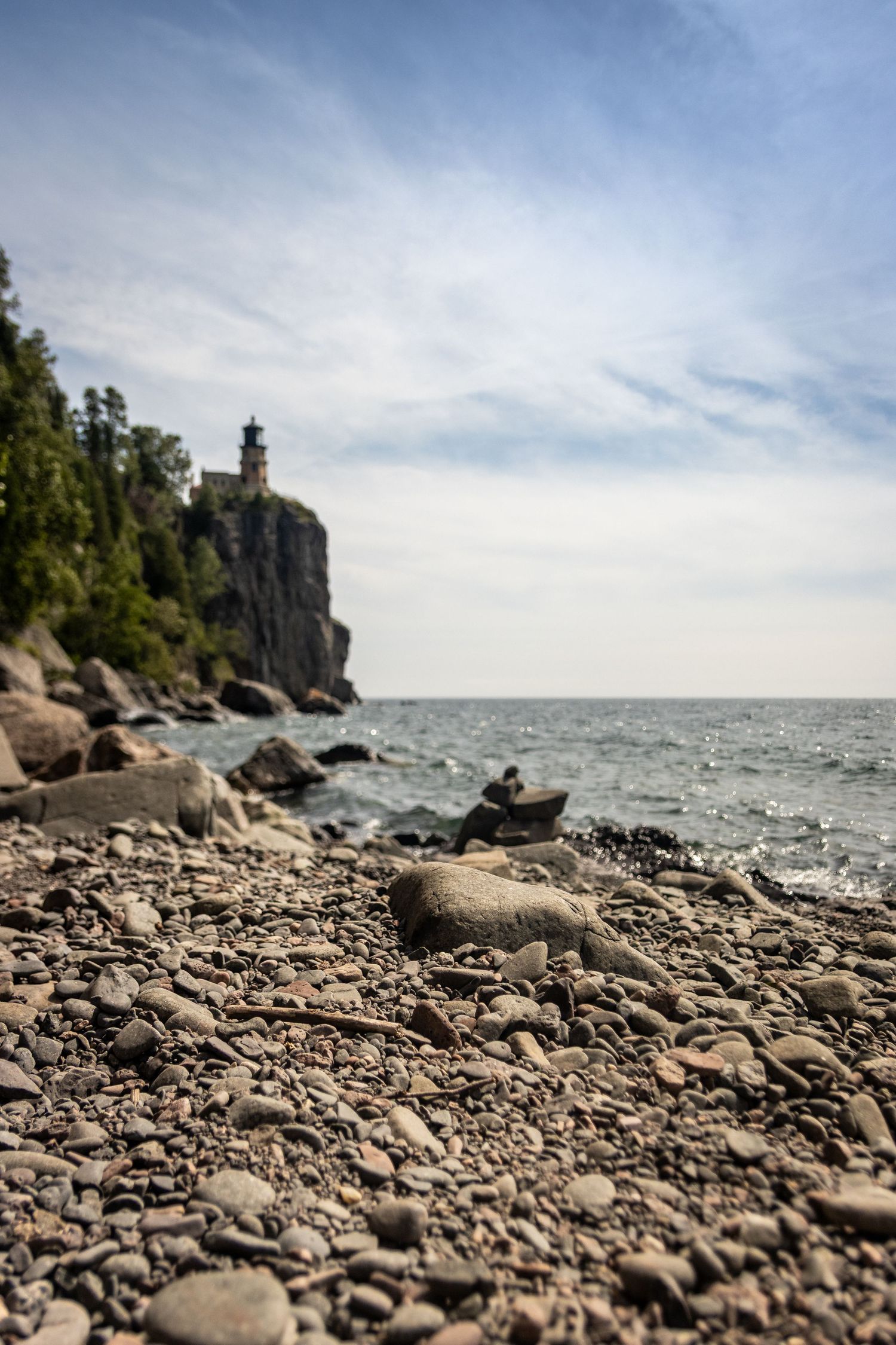 Split Rock Lighthouse in Northern Minnesota.