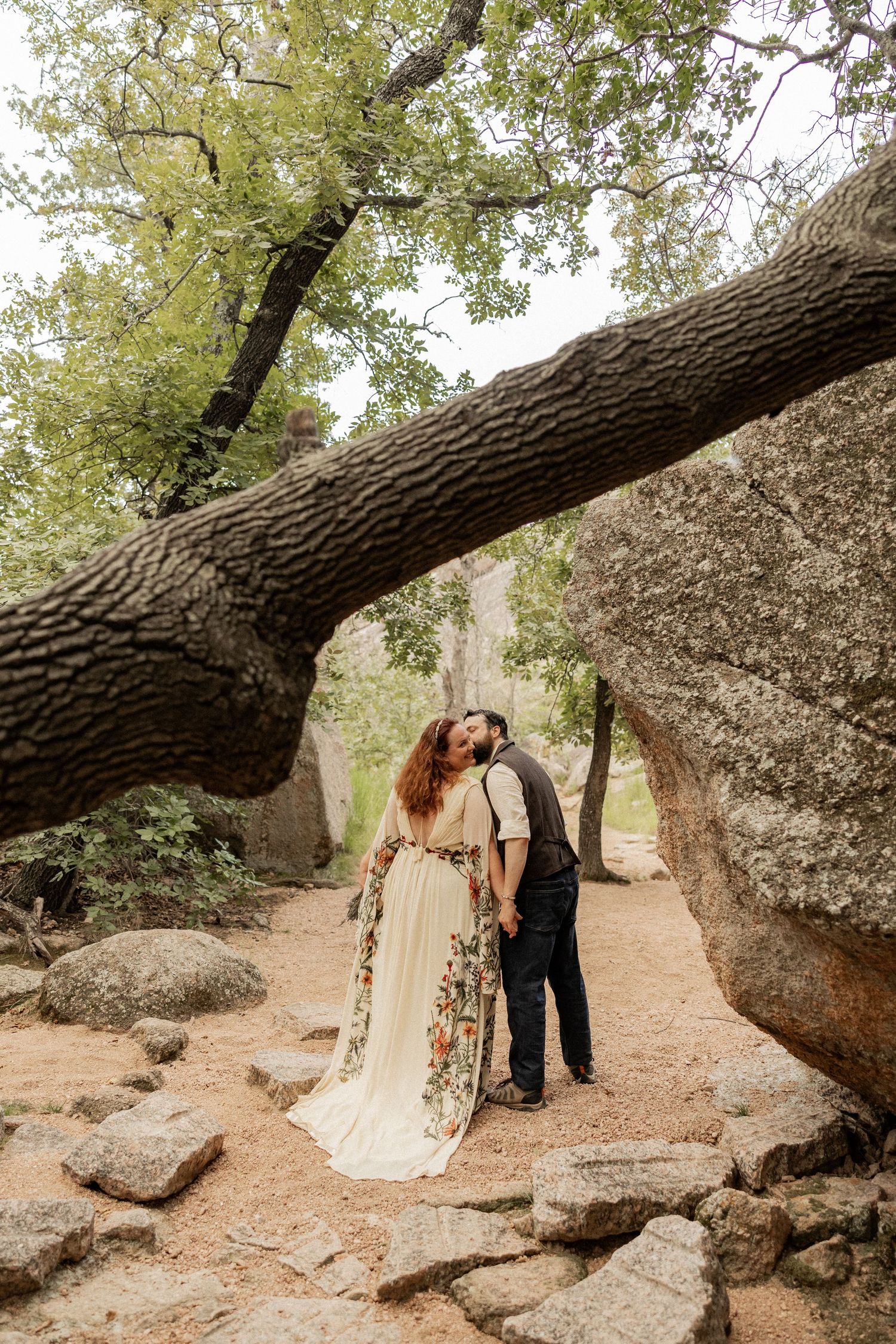 Enchanted Rock Elopement and Proposal Photography