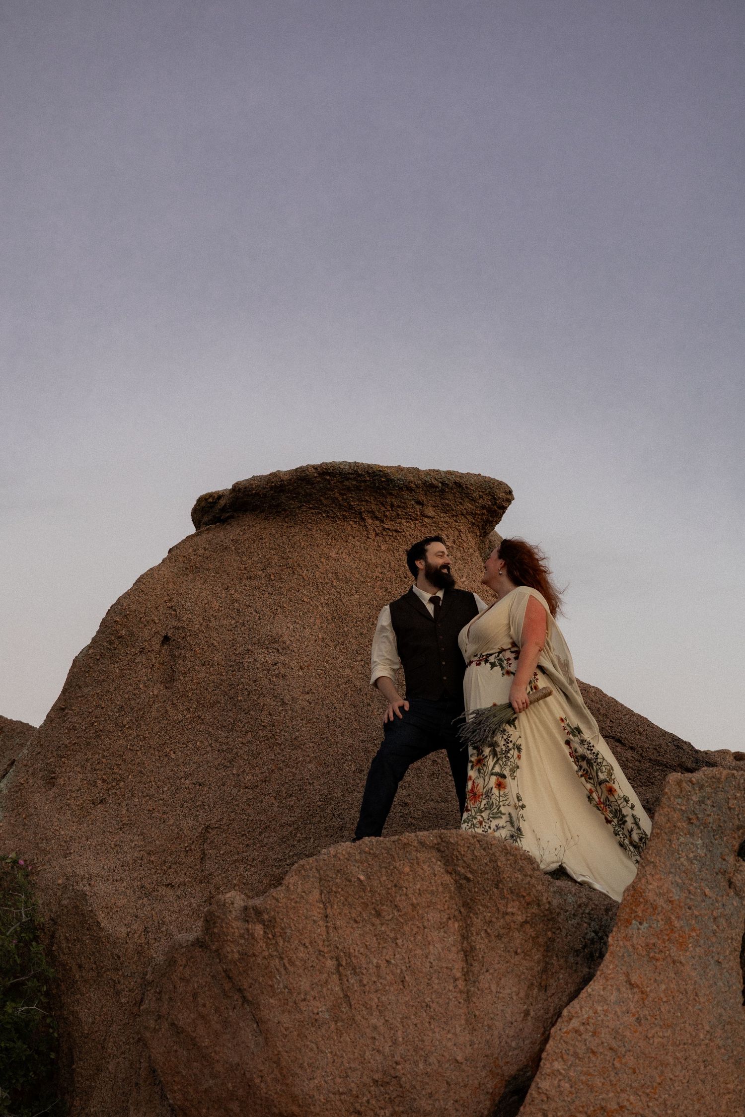 Enchanted Rock Elopement and Proposal Photography