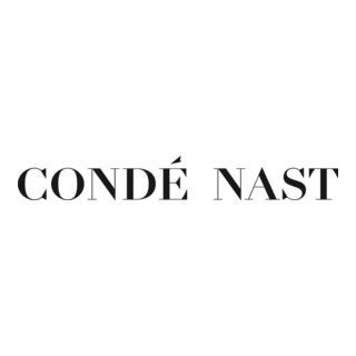 The black Condé Nast logo in a minimalist serif font design against a white background.