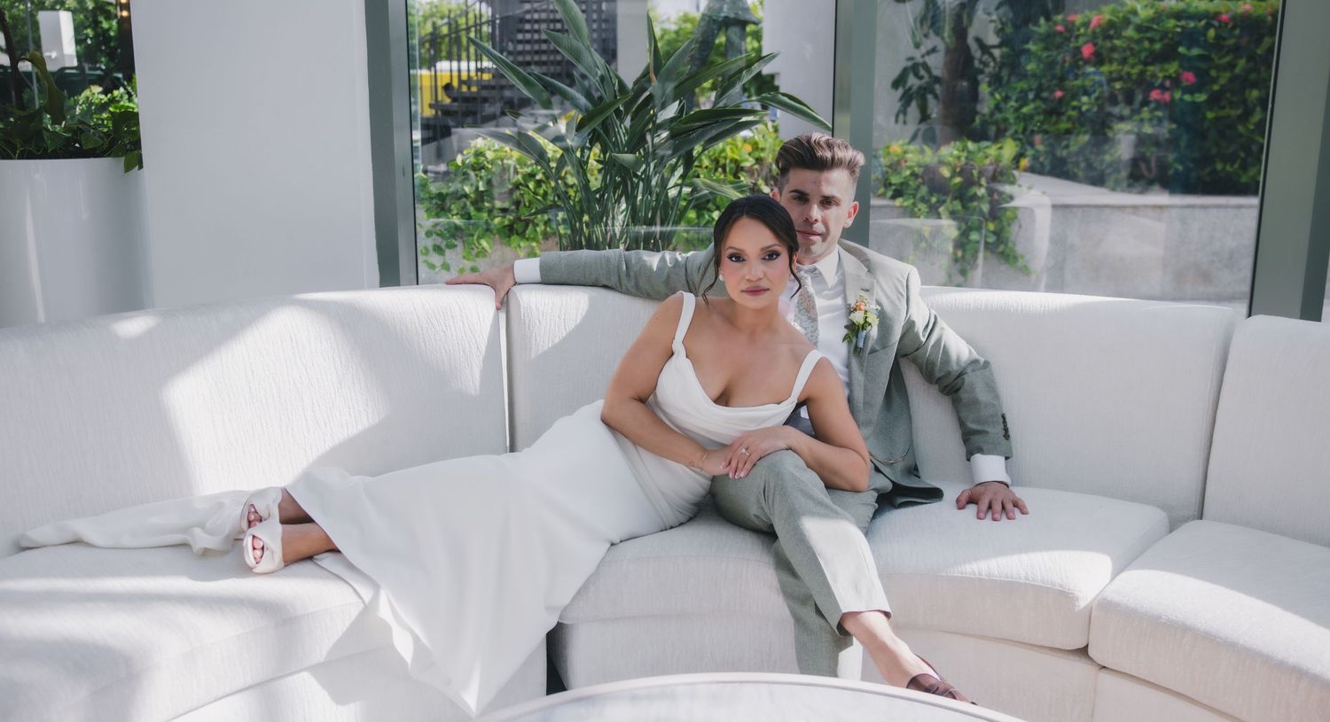 Christina and Max — couple share an intimate moment before their Puerto Rico destination wedding | POST-TALES WEDDS.