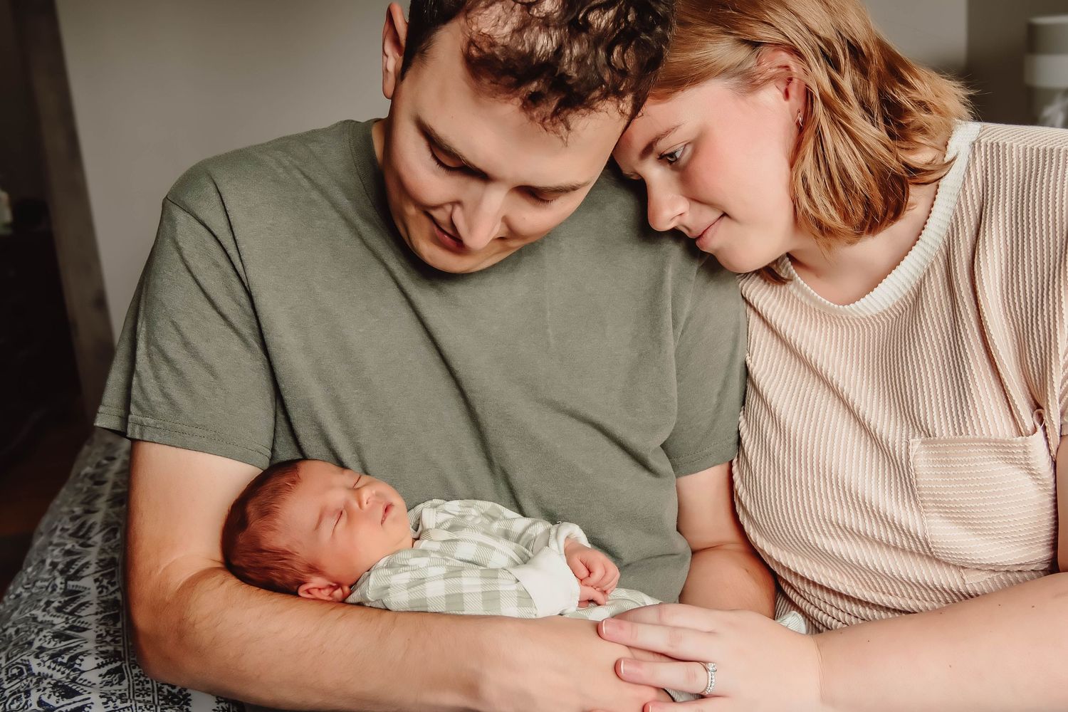 Indoor Newborn Photoshoot in Sun Prairie, Wisconsin