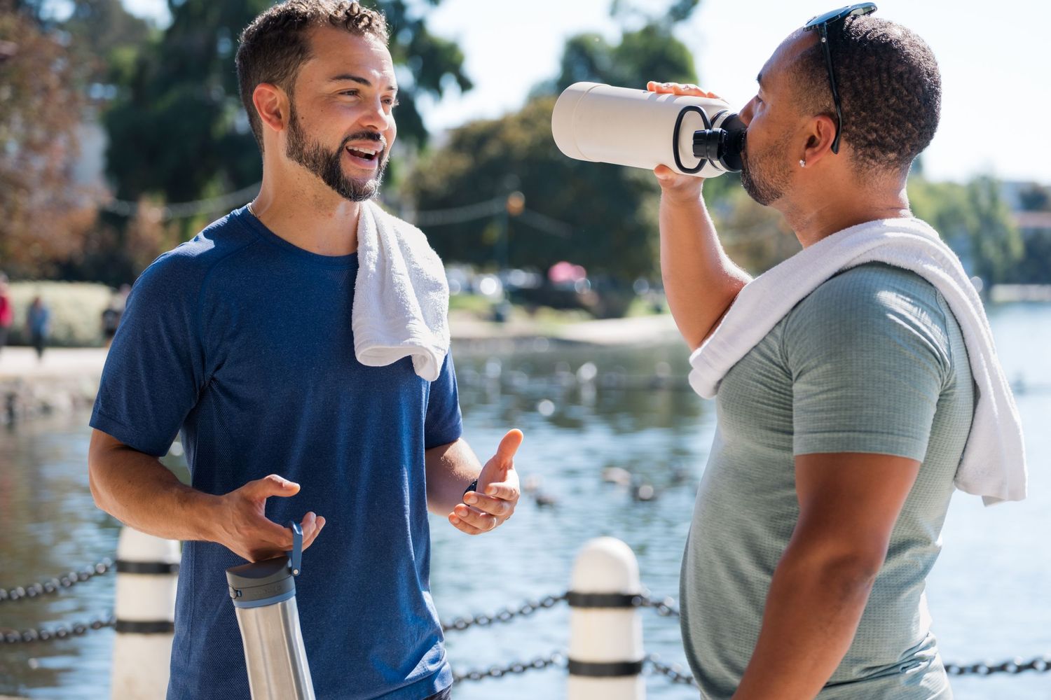 Lifestyle and holistic medical doctor at Oakland's Lake Merritt. Lifestyle personal branding shoot by professional brand photographer