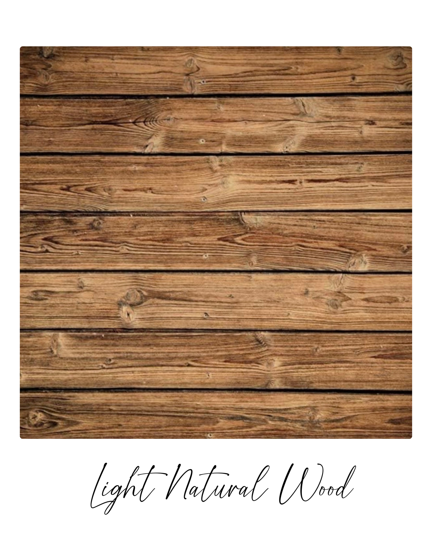 Rustic brown wooden planks with natural grain patterns and knots arranged horizontally create a textured background.
