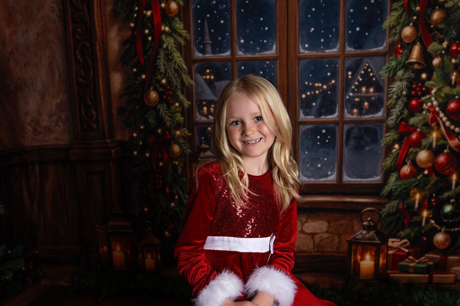 Christmas Portraits in Burnet, TX