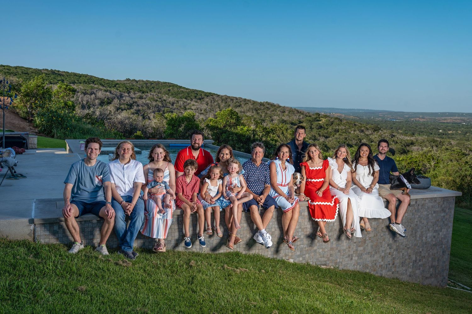 Extended Family Session in Burnet, TX