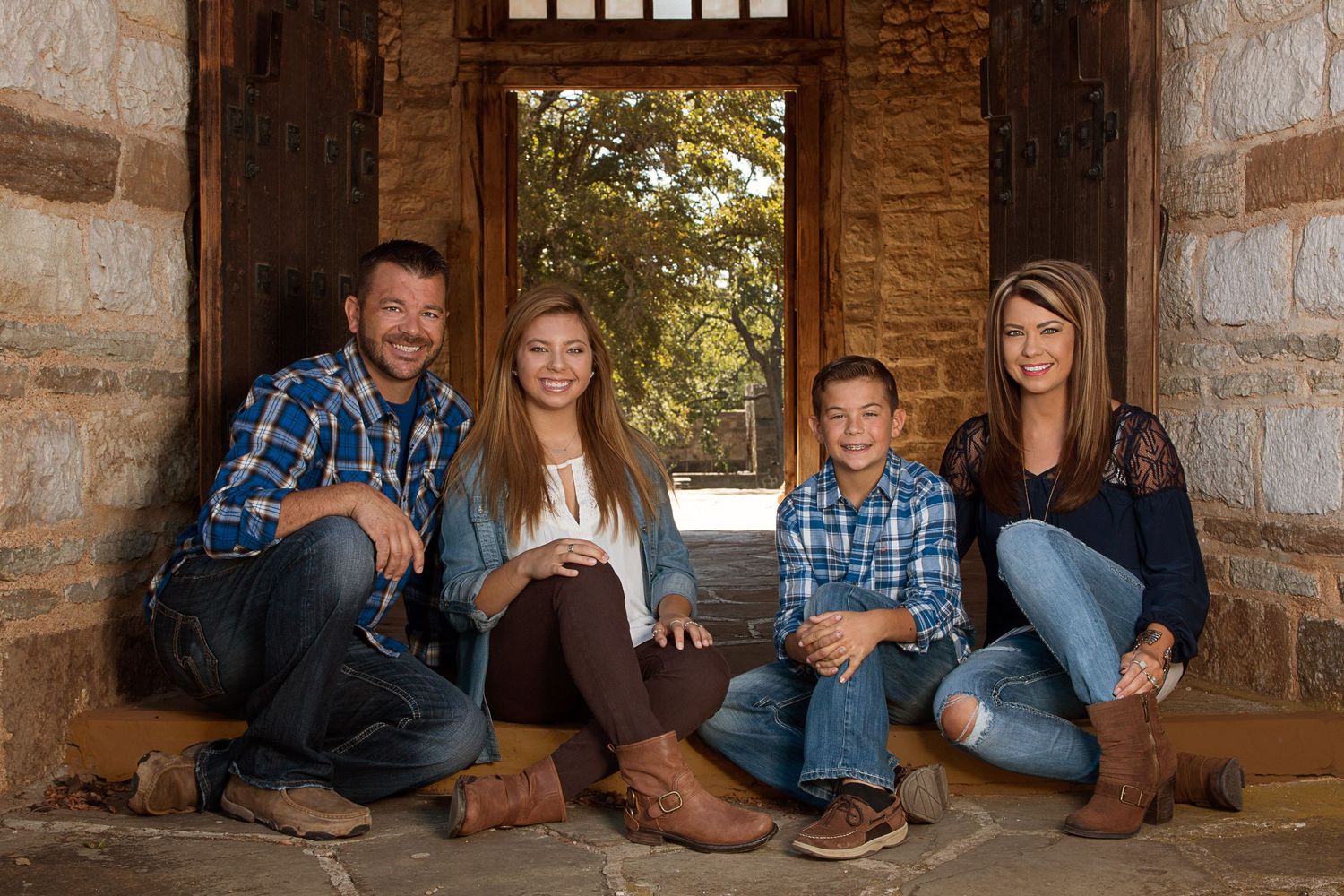 Family Session in Burnet, TX