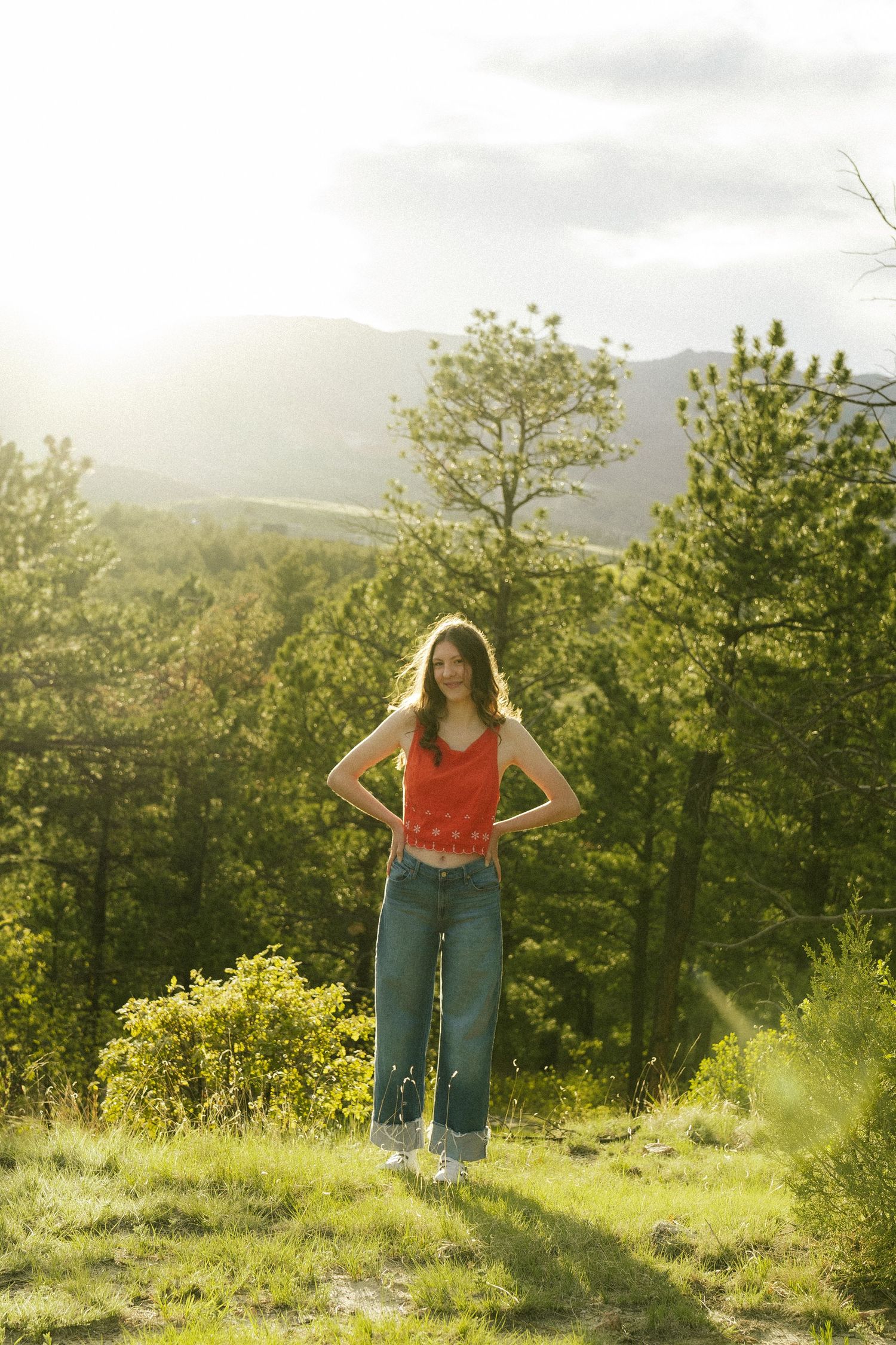 creative senior portraits
