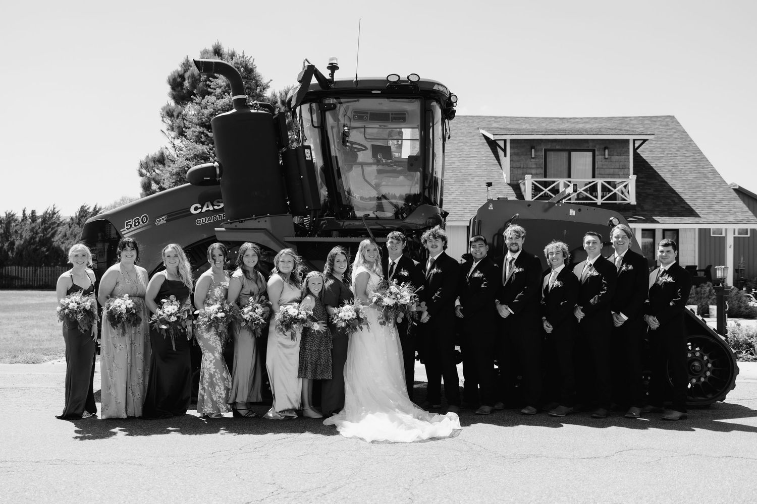 bridal party photos