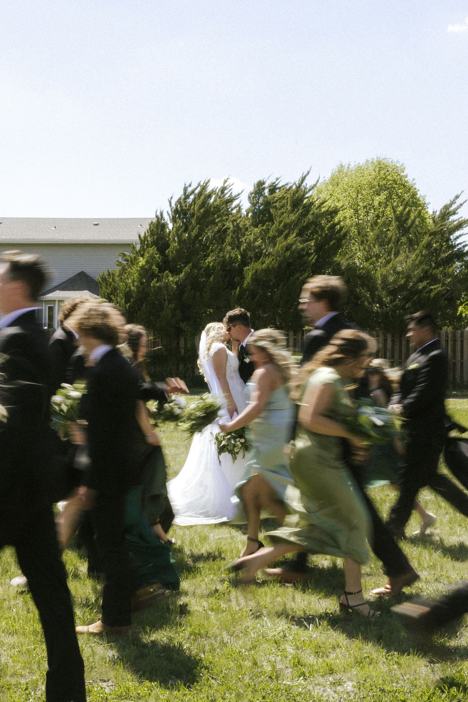 bridal party portraits