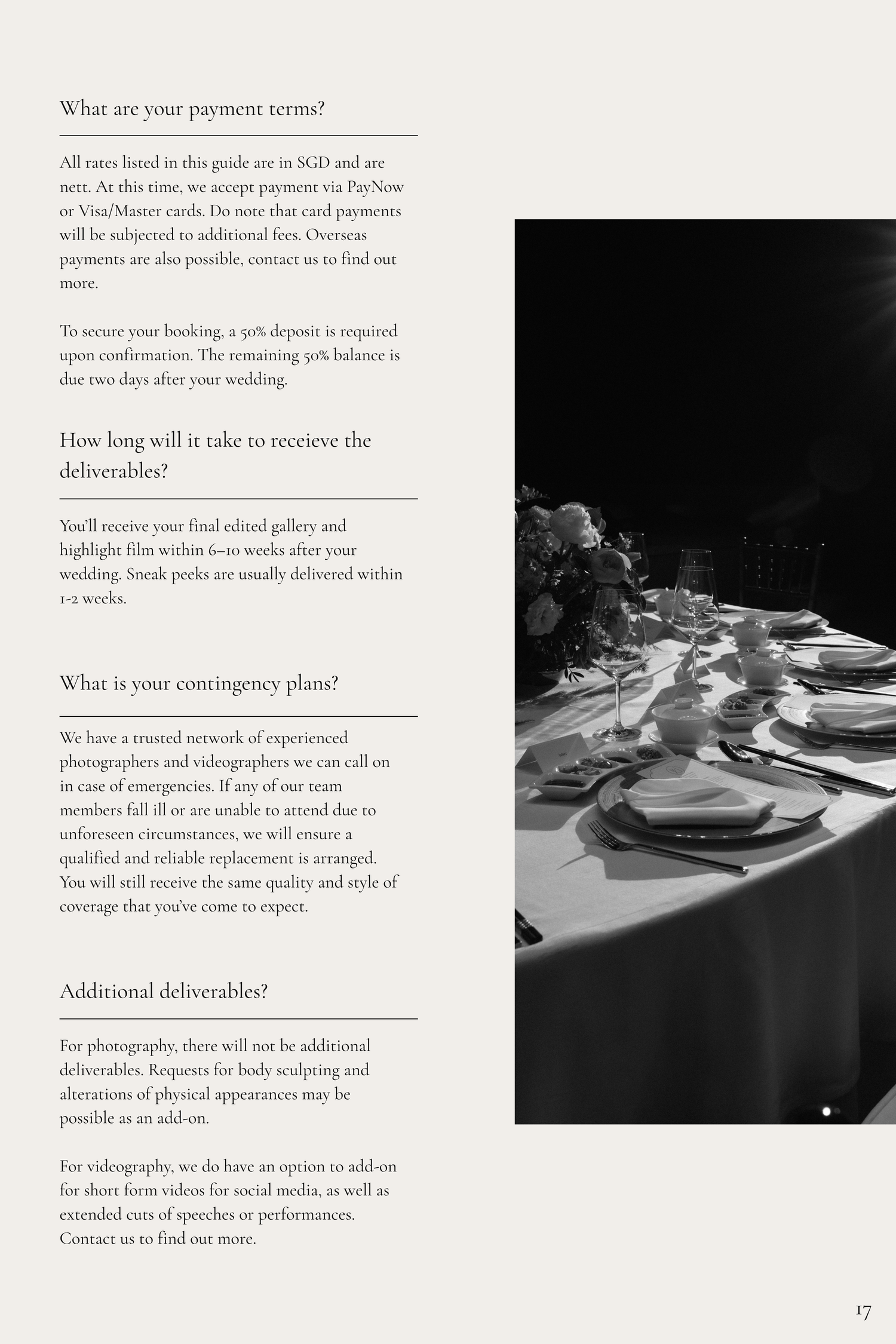 Elegant wedding reception table setting with soft lighting, showcasing fine dining arrangements for a sophisticated celebration.
