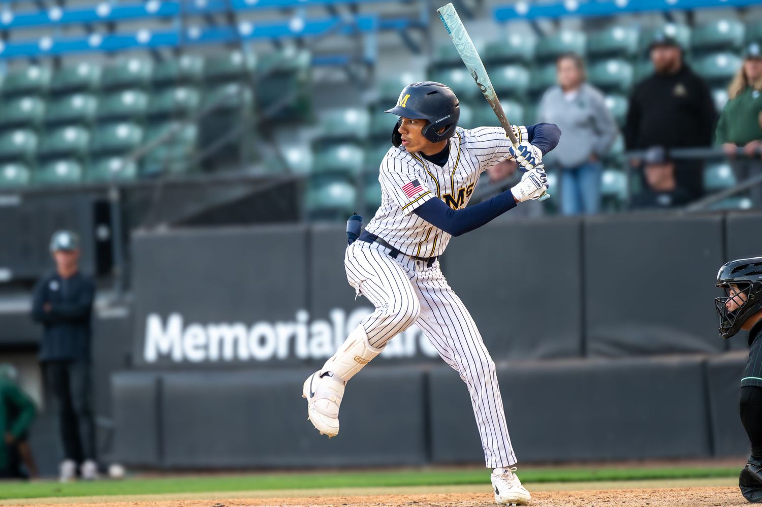 Millikan Rams Baseball action shots.